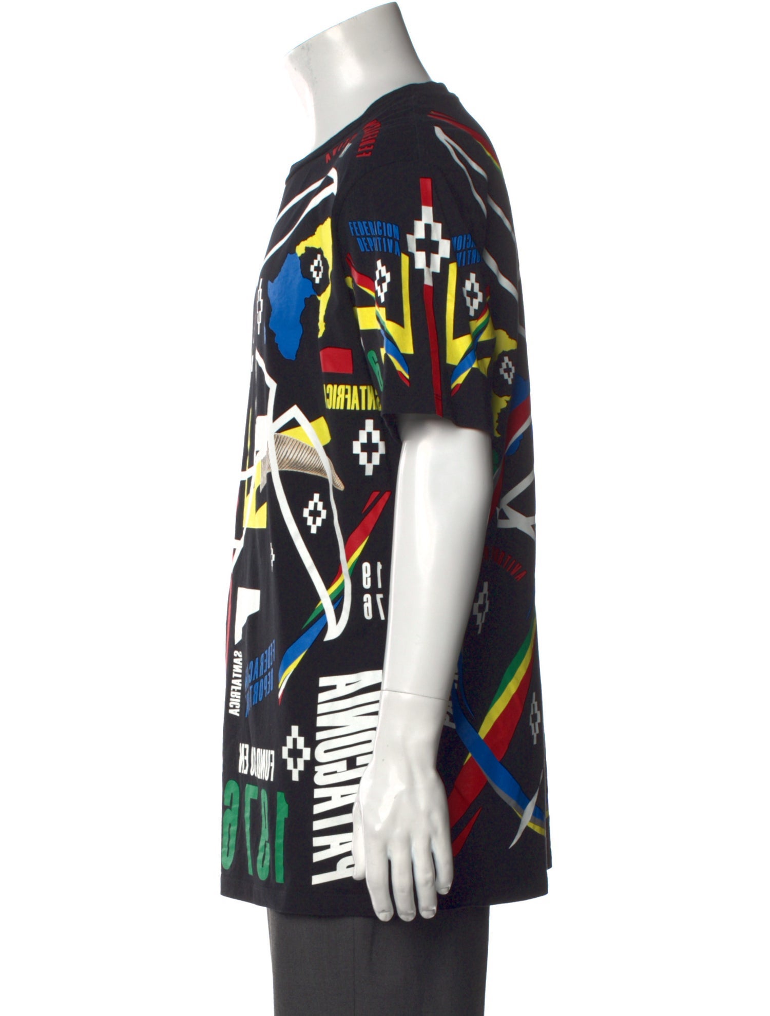 Marcelo Burlon Graphic Print Crew Neck T-Shirt