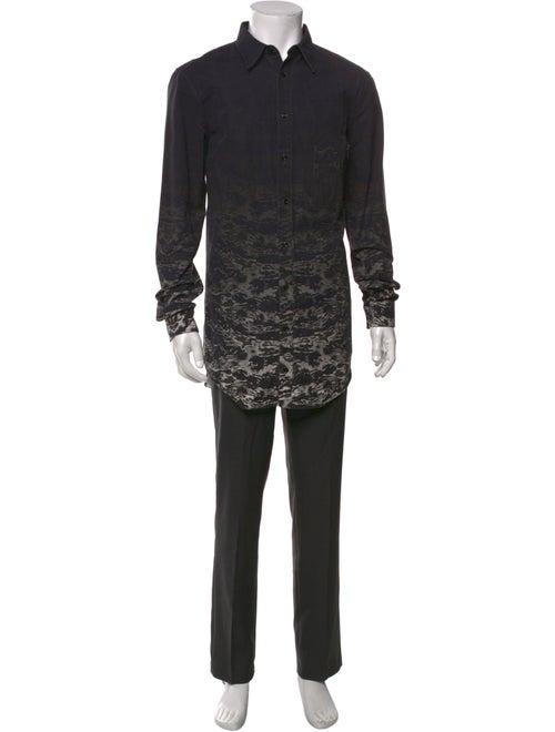 Marcelo Burlon Graphic Print Long Sleeve Shirt