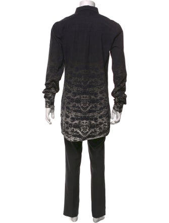 Marcelo Burlon Graphic Print Long Sleeve Shirt