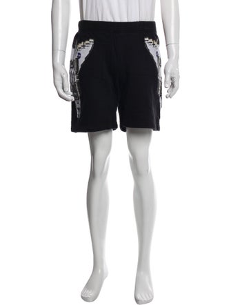 Marcelo Burlon Graphic Print Jogger Shorts