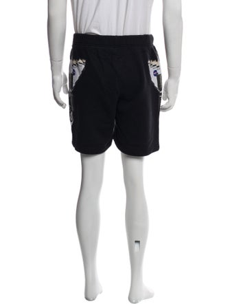 Marcelo Burlon Graphic Print Jogger Shorts