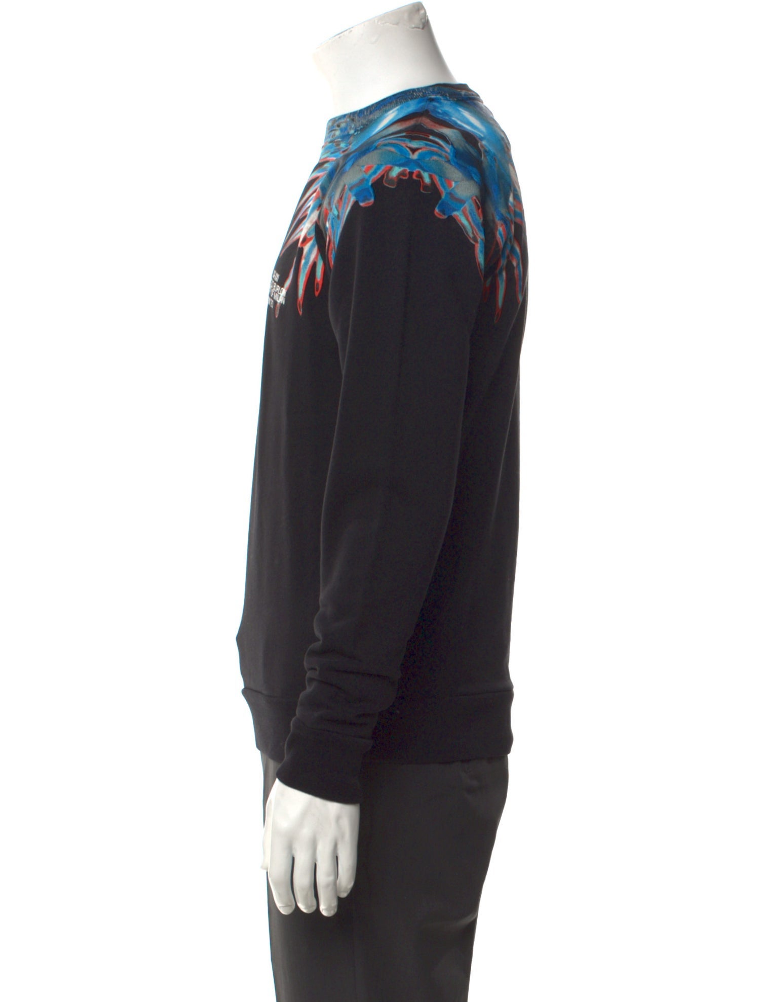 Marcelo Burlon Graphic Print Crew Neck Sweatshirt w/ Tags