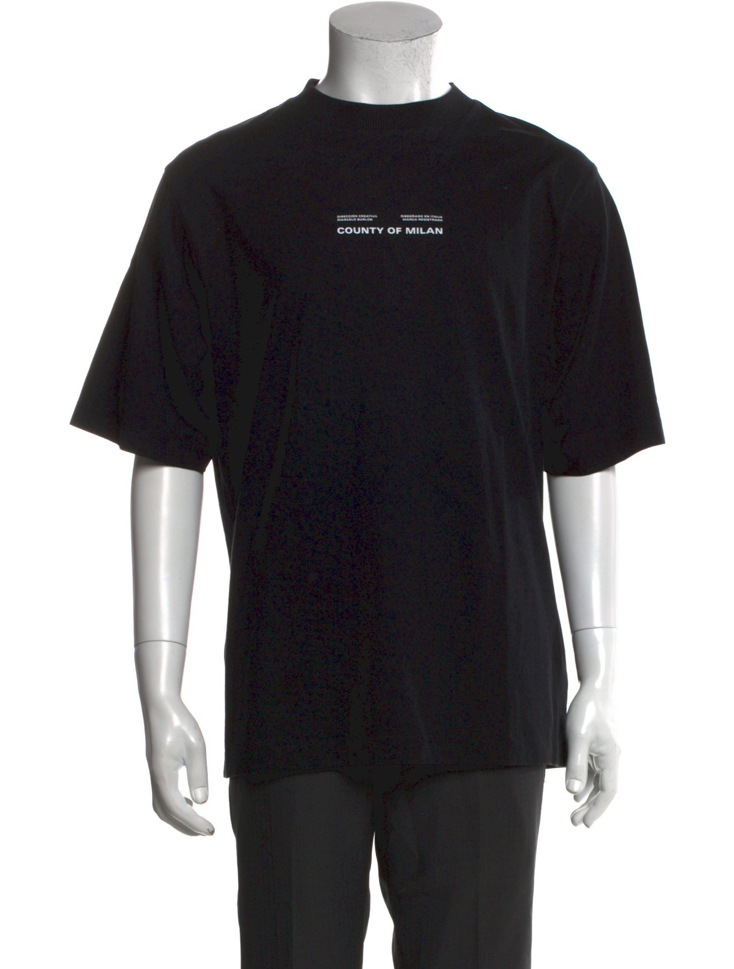 Marcelo Burlon Graphic Print Crew Neck T-Shirt