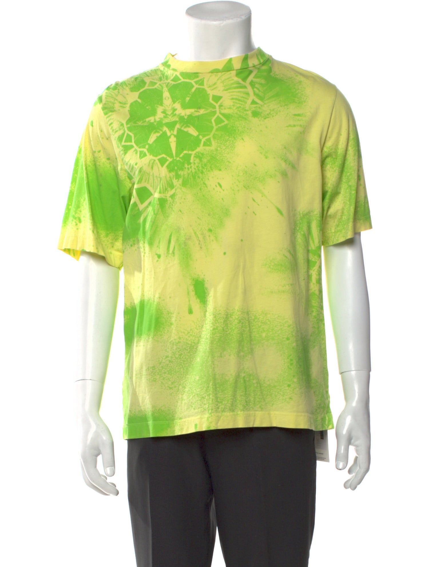 Marcelo Burlon Tie-Dye Print Crew Neck T-Shirt