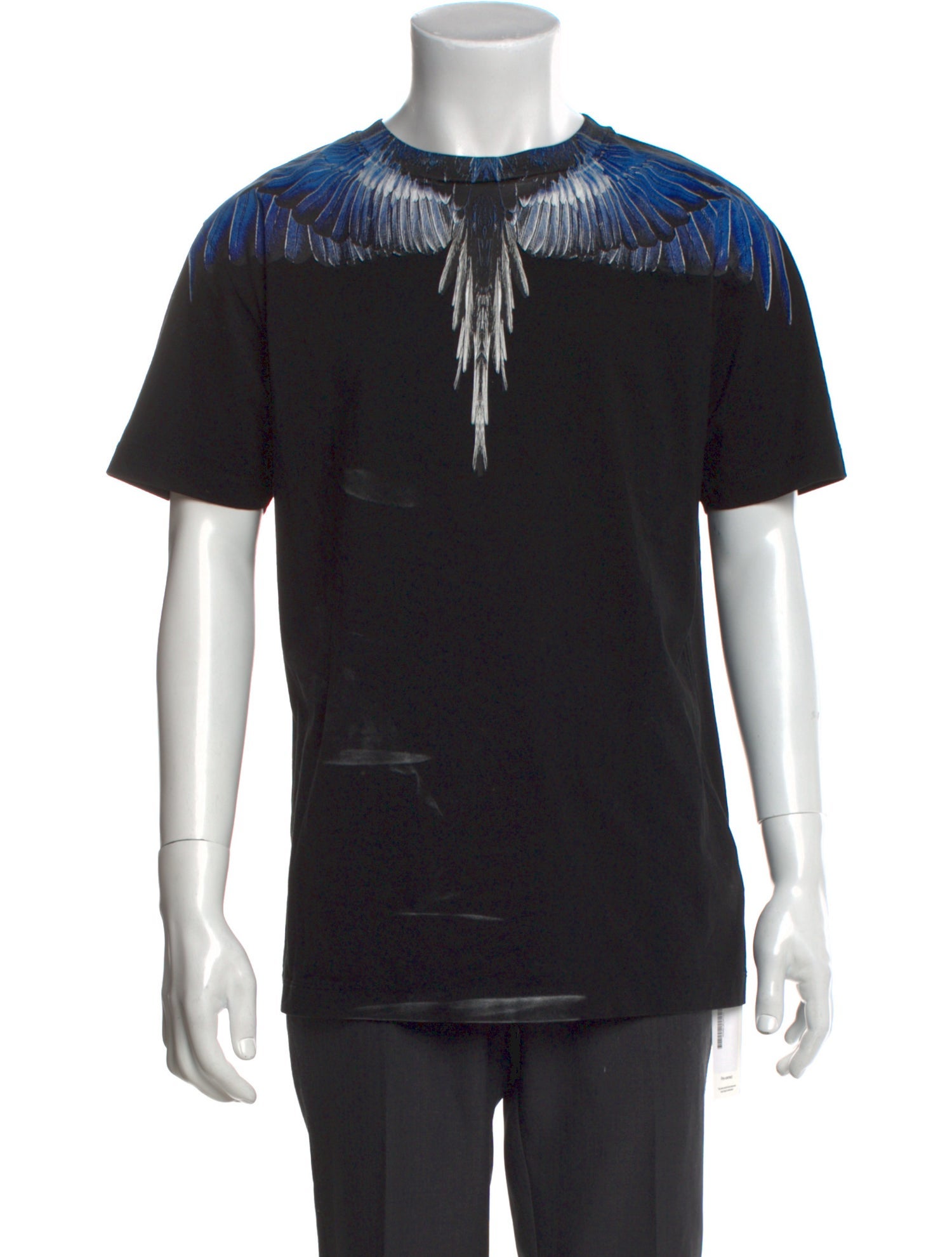 Marcelo Burlon Graphic Print Crew Neck Henley