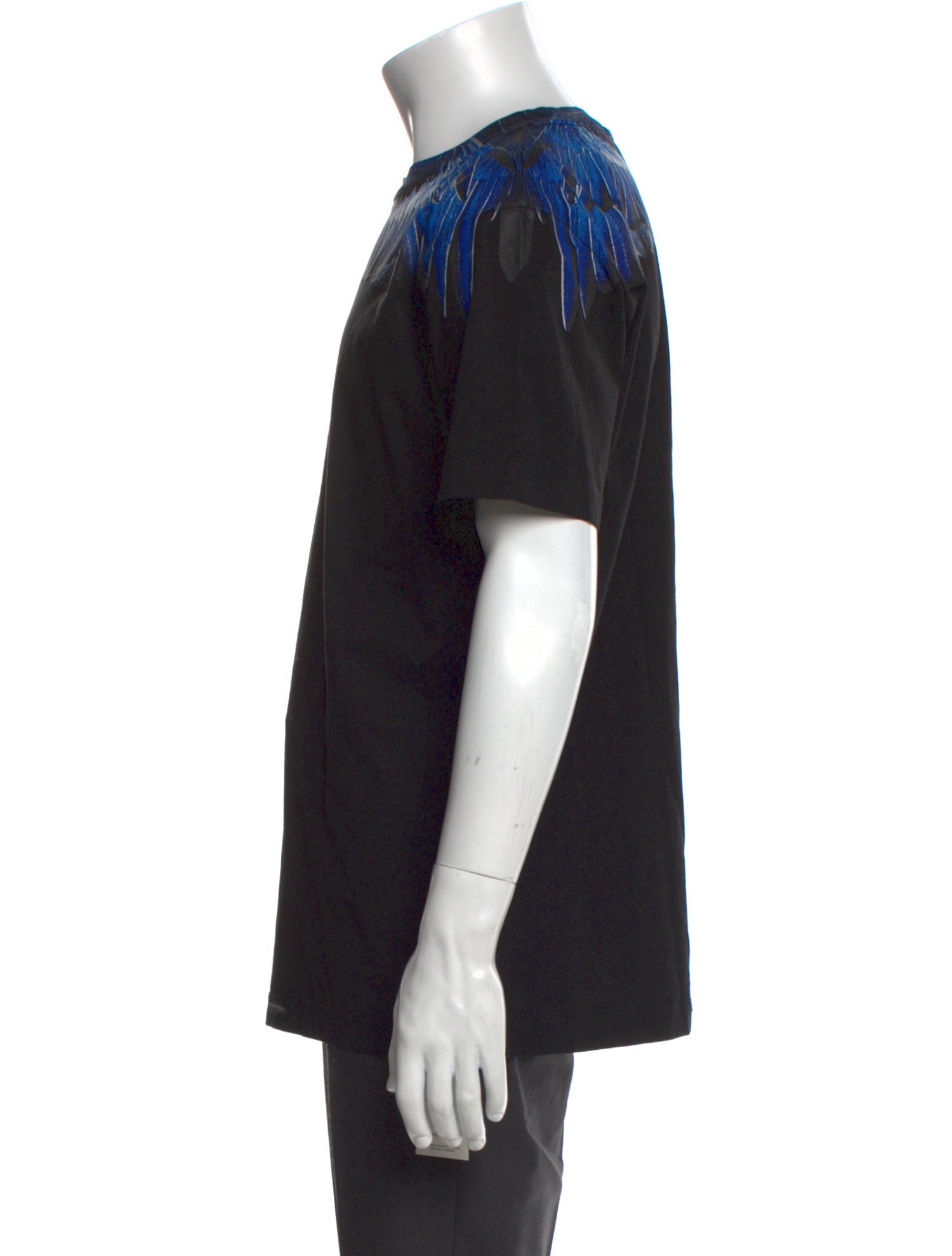 Marcelo Burlon Graphic Print Crew Neck Henley