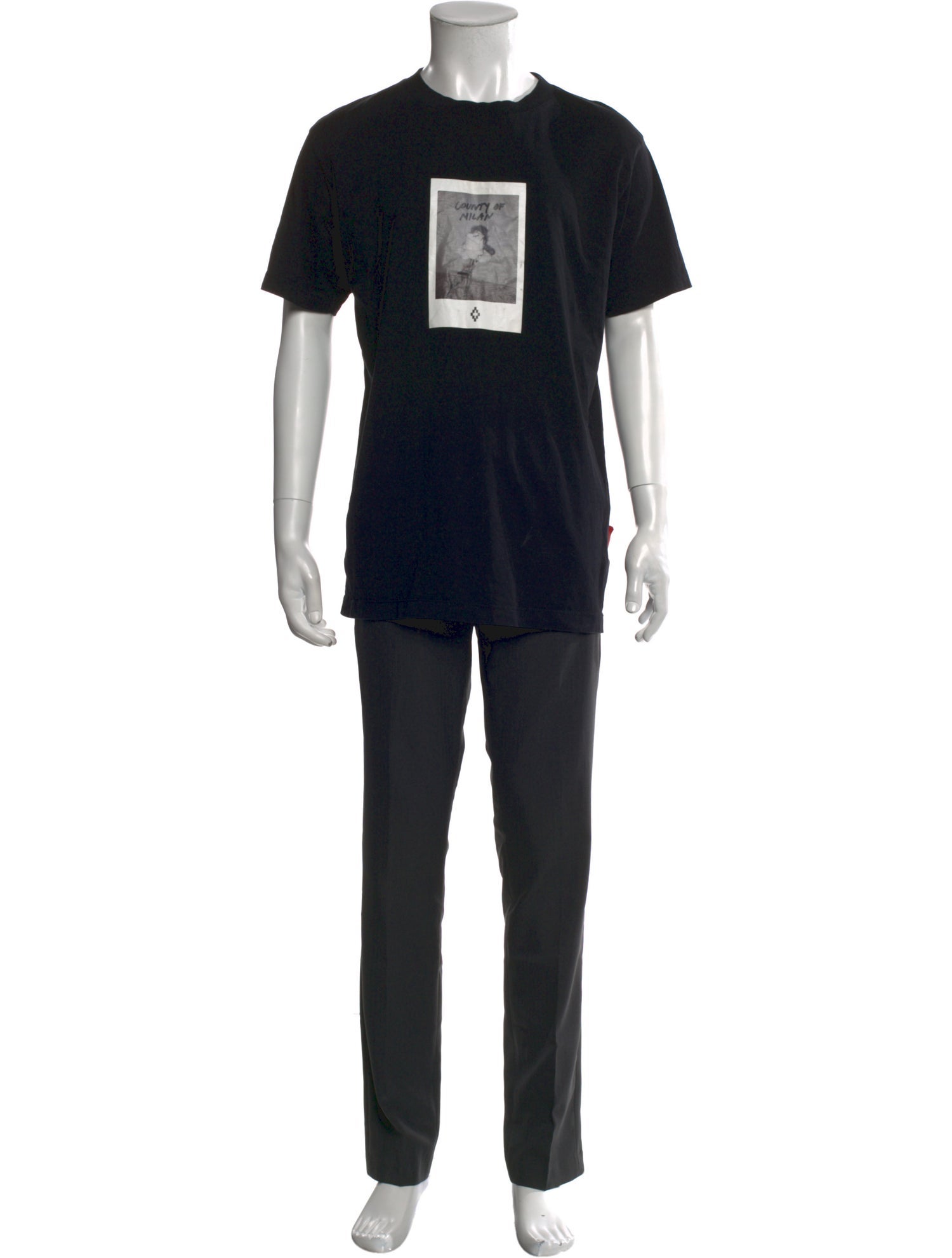 Marcelo Burlon Graphic Print Crew Neck T-Shirt