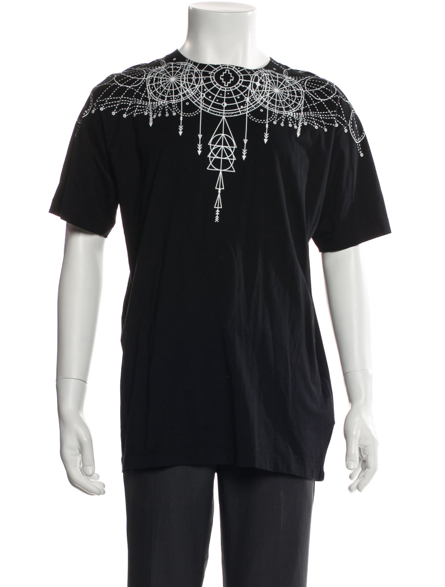 Marcelo Burlon Graphic Print Crew Neck T-Shirt w/ Tags