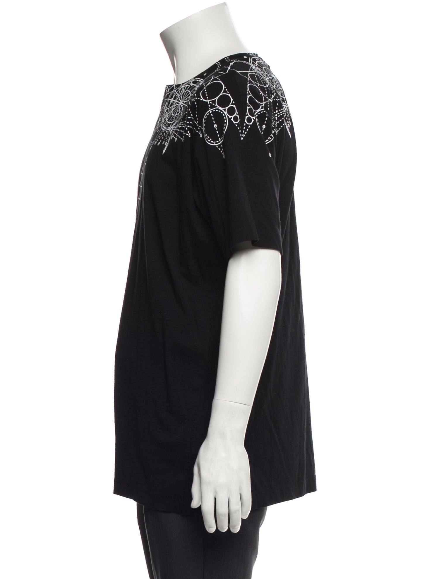 Marcelo Burlon Graphic Print Crew Neck T-Shirt w/ Tags