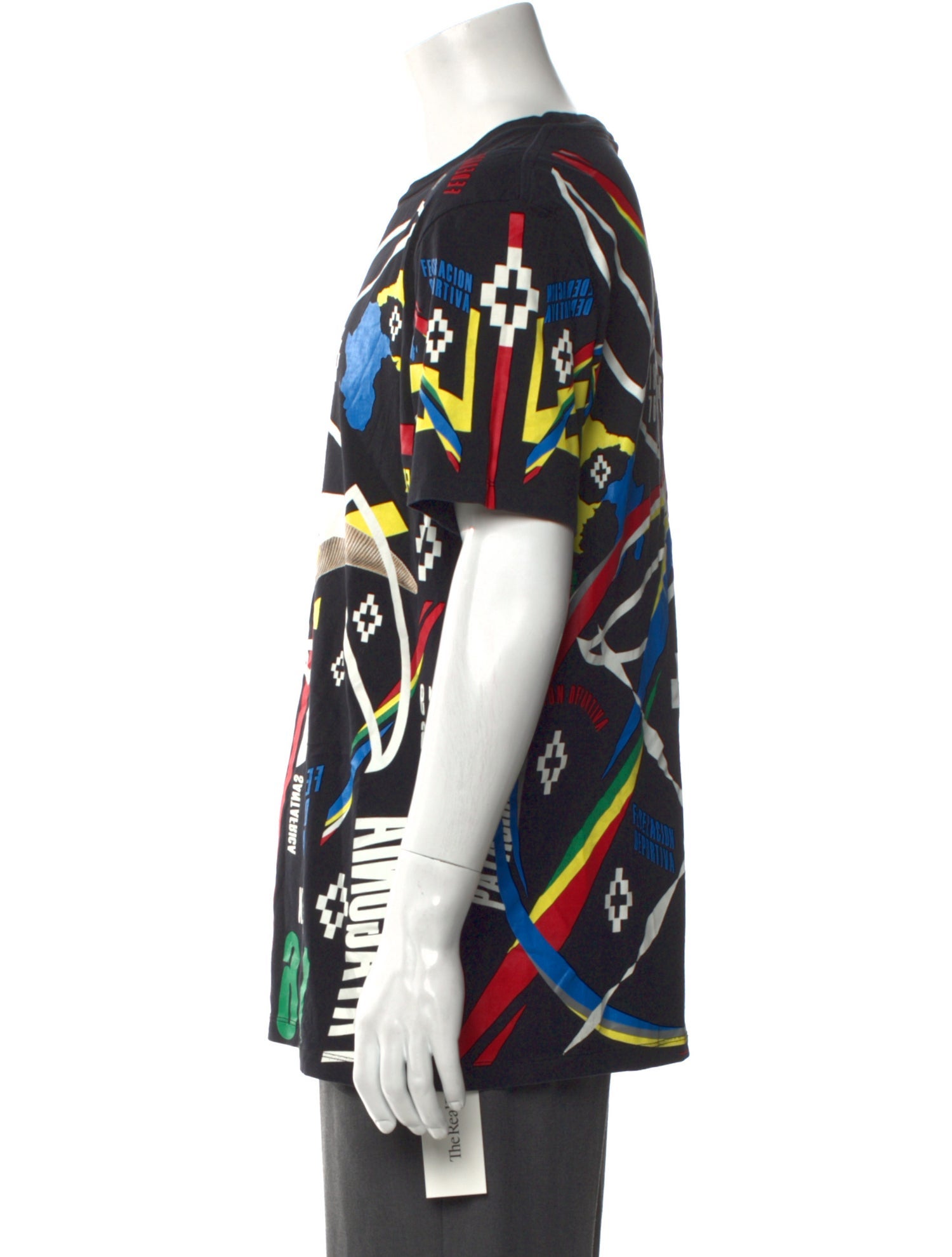 Marcelo Burlon Graphic Print Crew Neck T-Shirt
