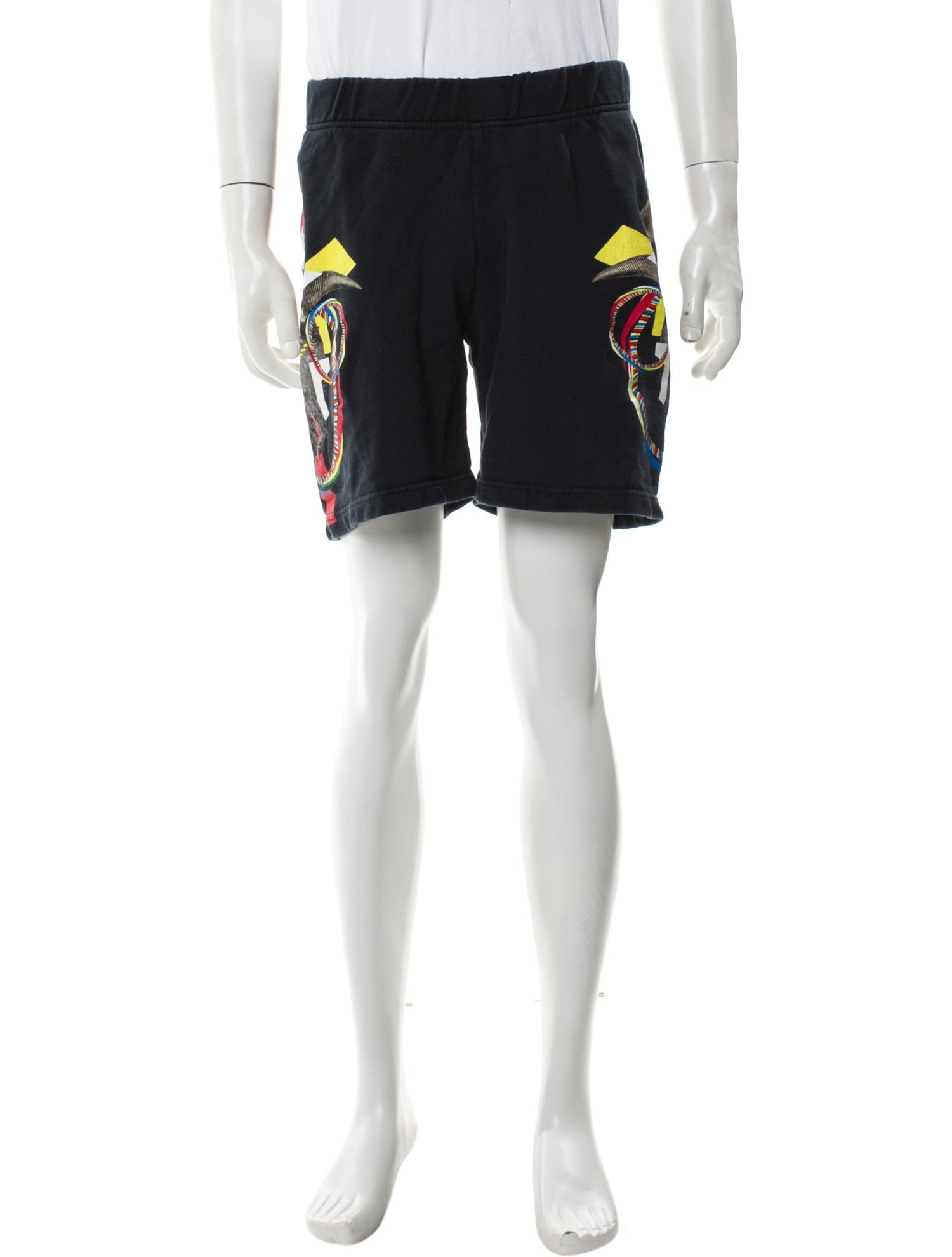 Marcelo Burlon Graphic Print Athletic Shorts