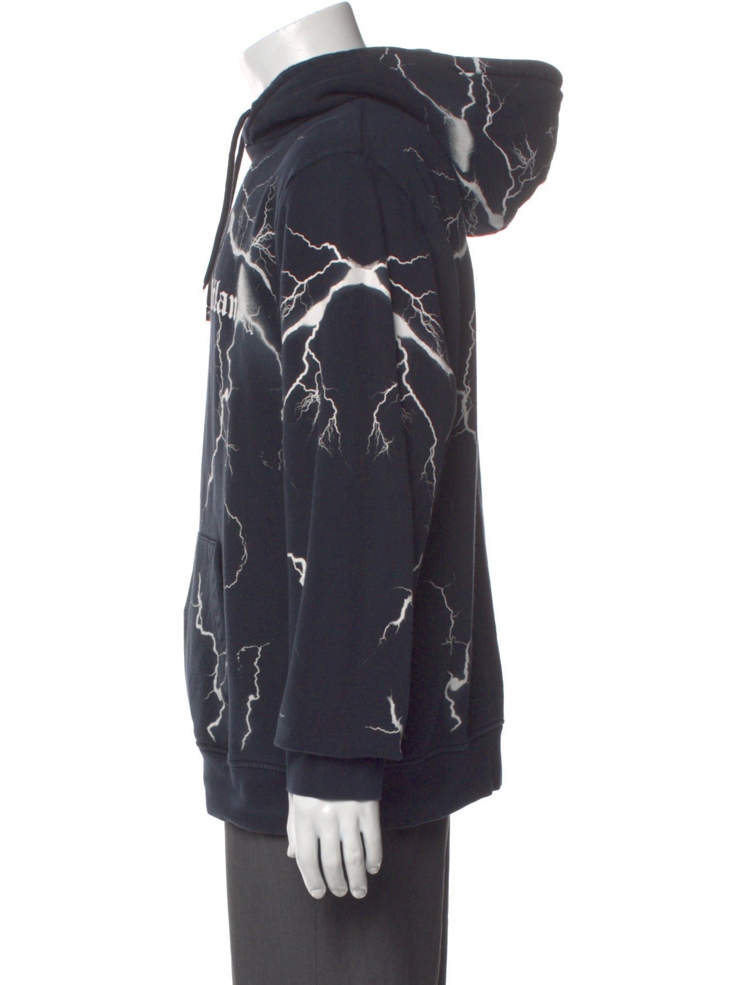 Marcelo Burlon Graphic Print Crew Neck Hoodie