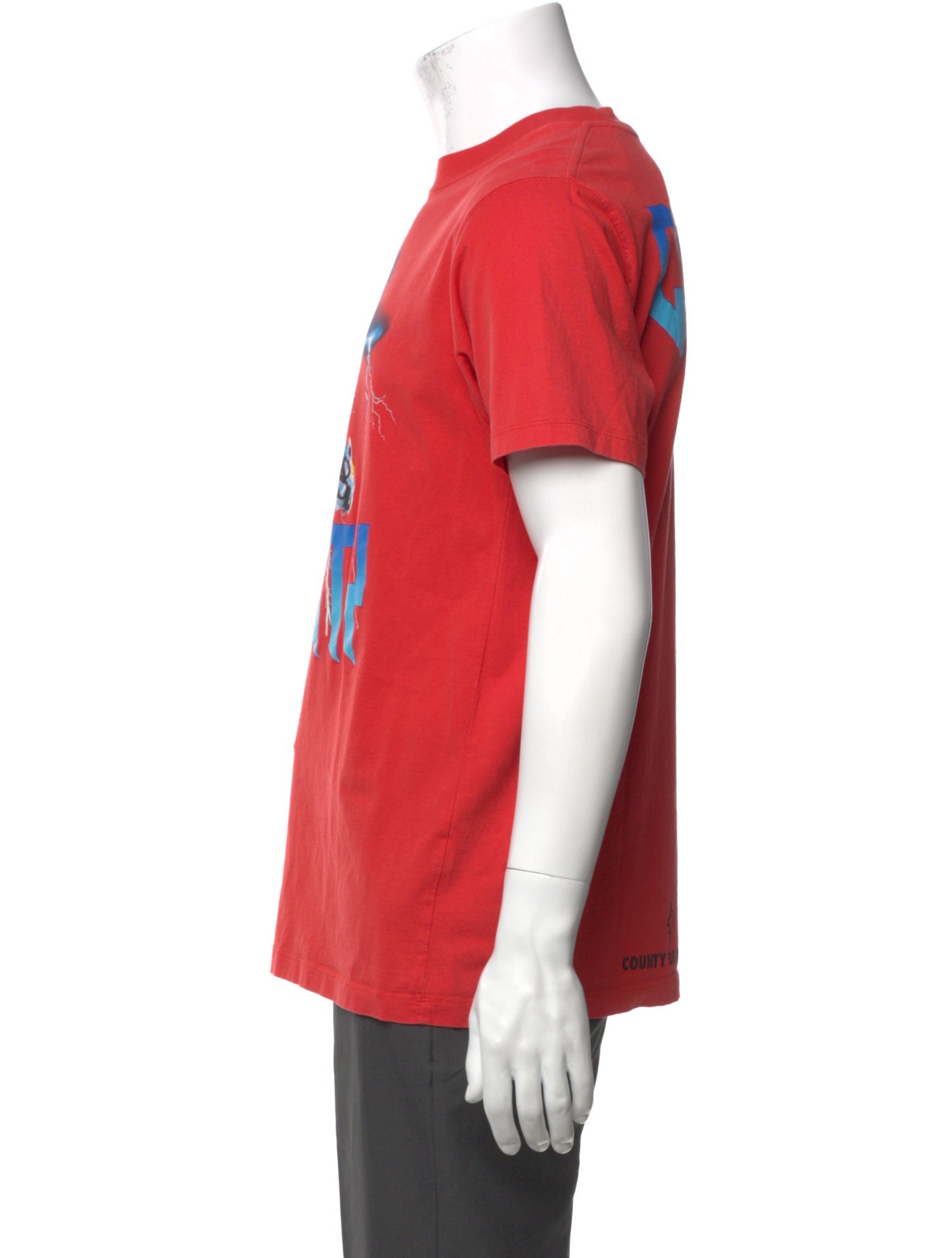 Marcelo Burlon Graphic Print Crew Neck T-Shirt
