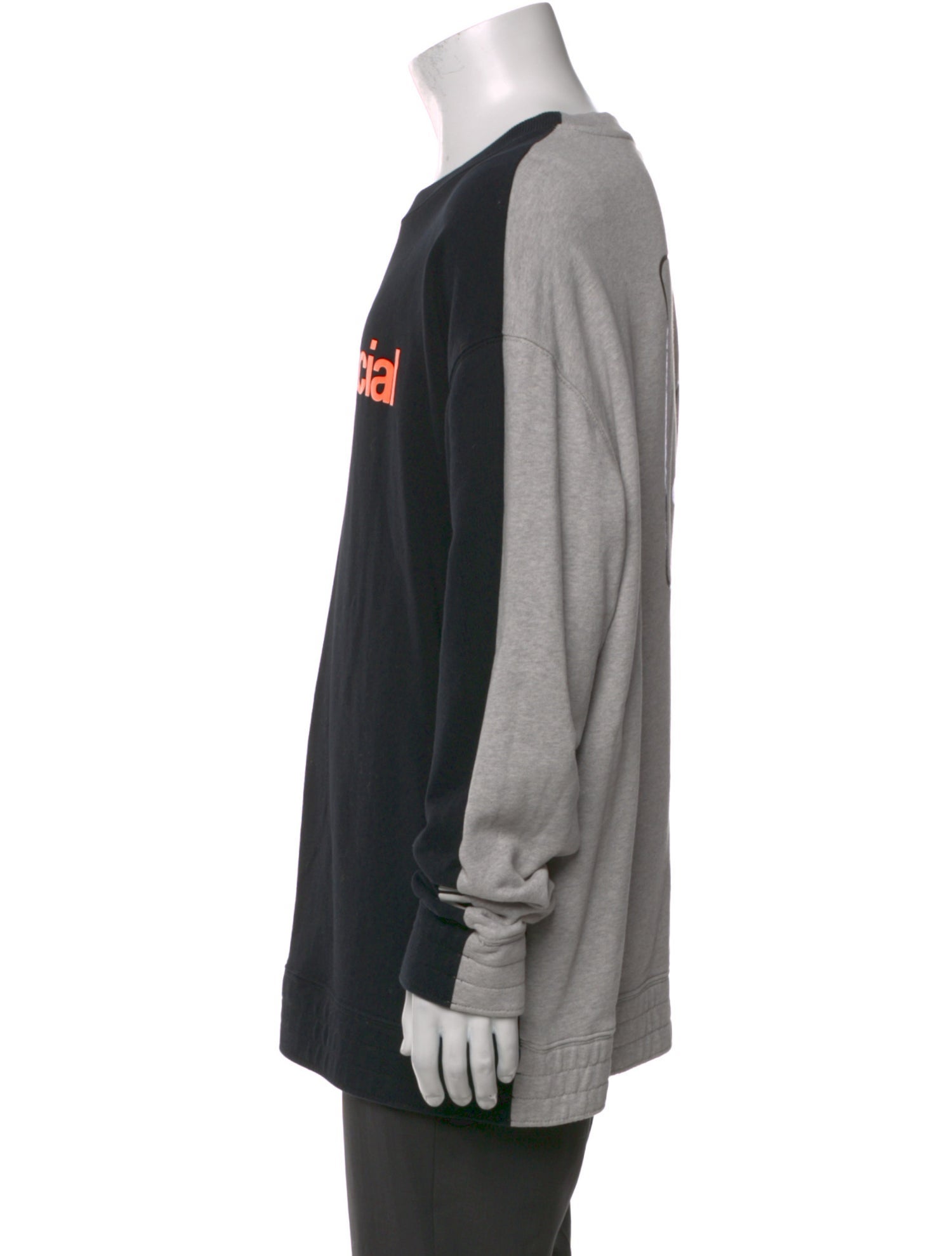 Marcelo Burlon Graphic Print Crew Neck Sweatshirt
