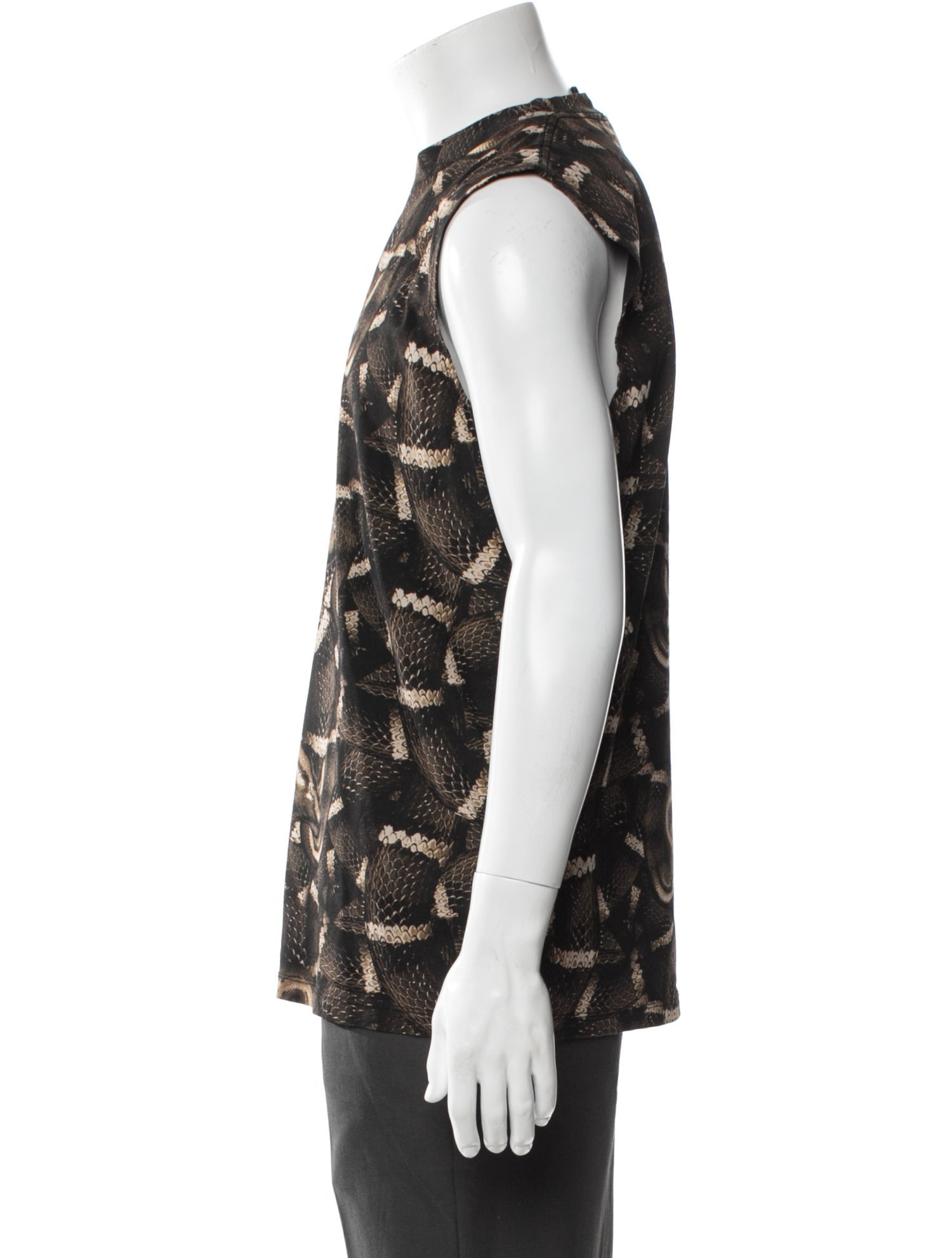 Marcelo Burlon Animal Print Scoop Neck Tank w/ Tags