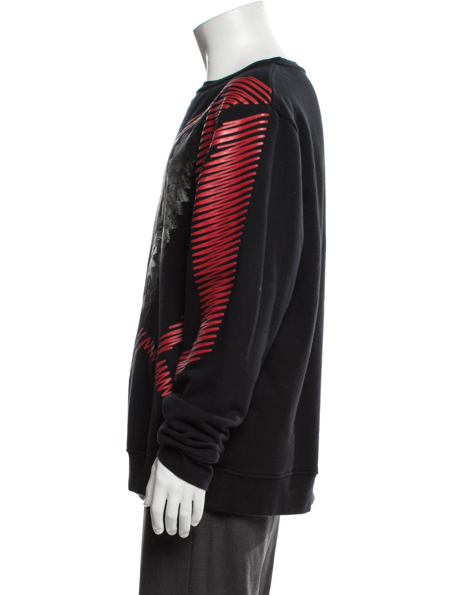 Marcelo Burlon Graphic Print Crew Neck Pullover