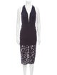 Manning Cartell Lace Pattern Midi Length Dress