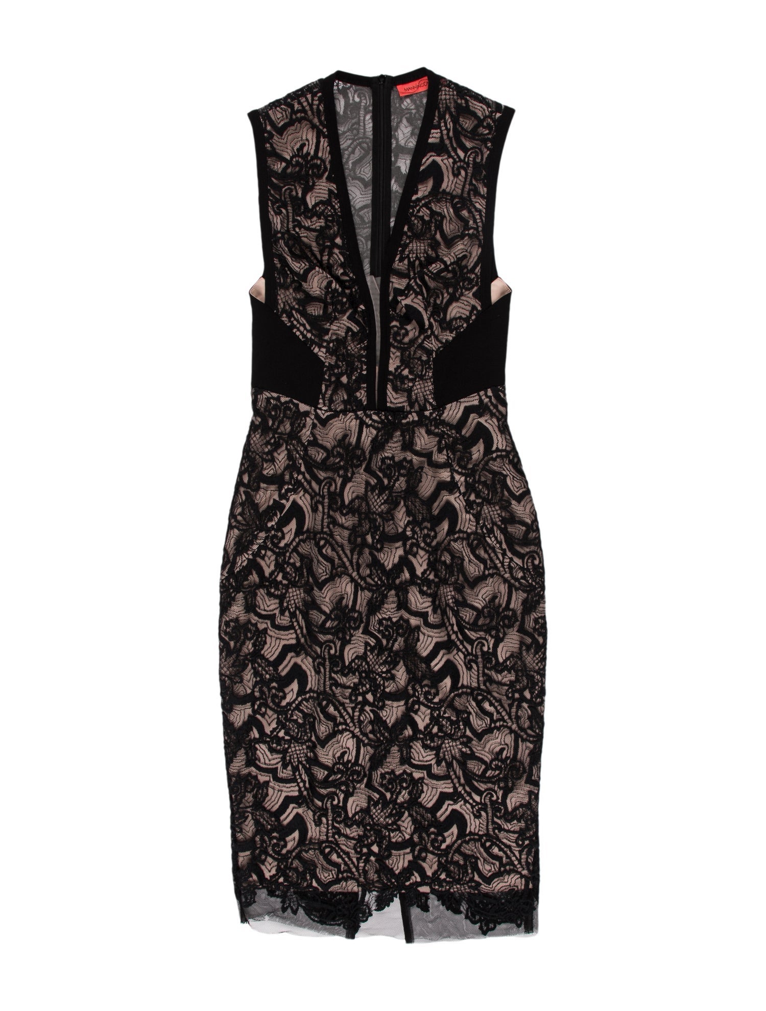 Manning Cartell Lace Pattern Knee-Length Dress