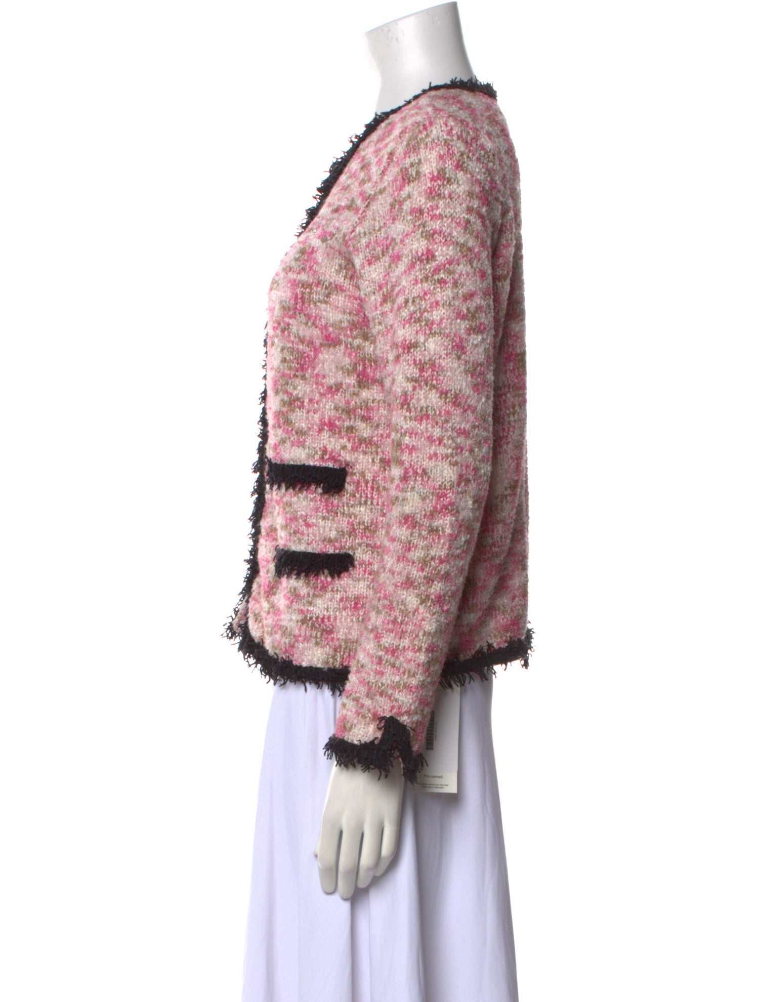 Marisa Christina Printed Crew Neck Sweater