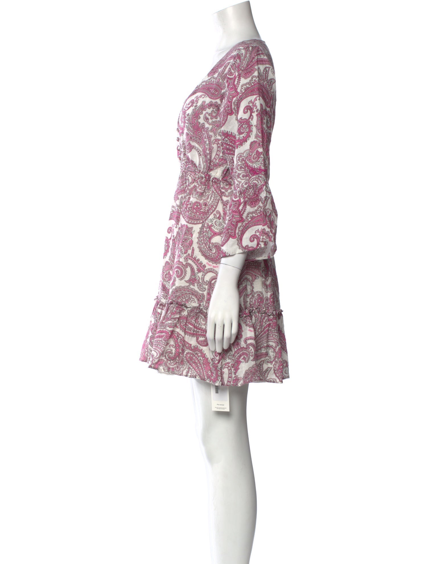MC2 Saint Barth Paisley Print Mini Dress
