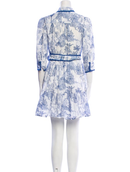 MC2 Saint Barth Floral Print Mini Dress