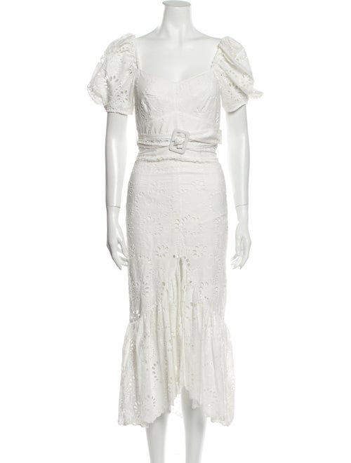 Alice McCall Porcelain Cloud Obscurity Midi Dress
