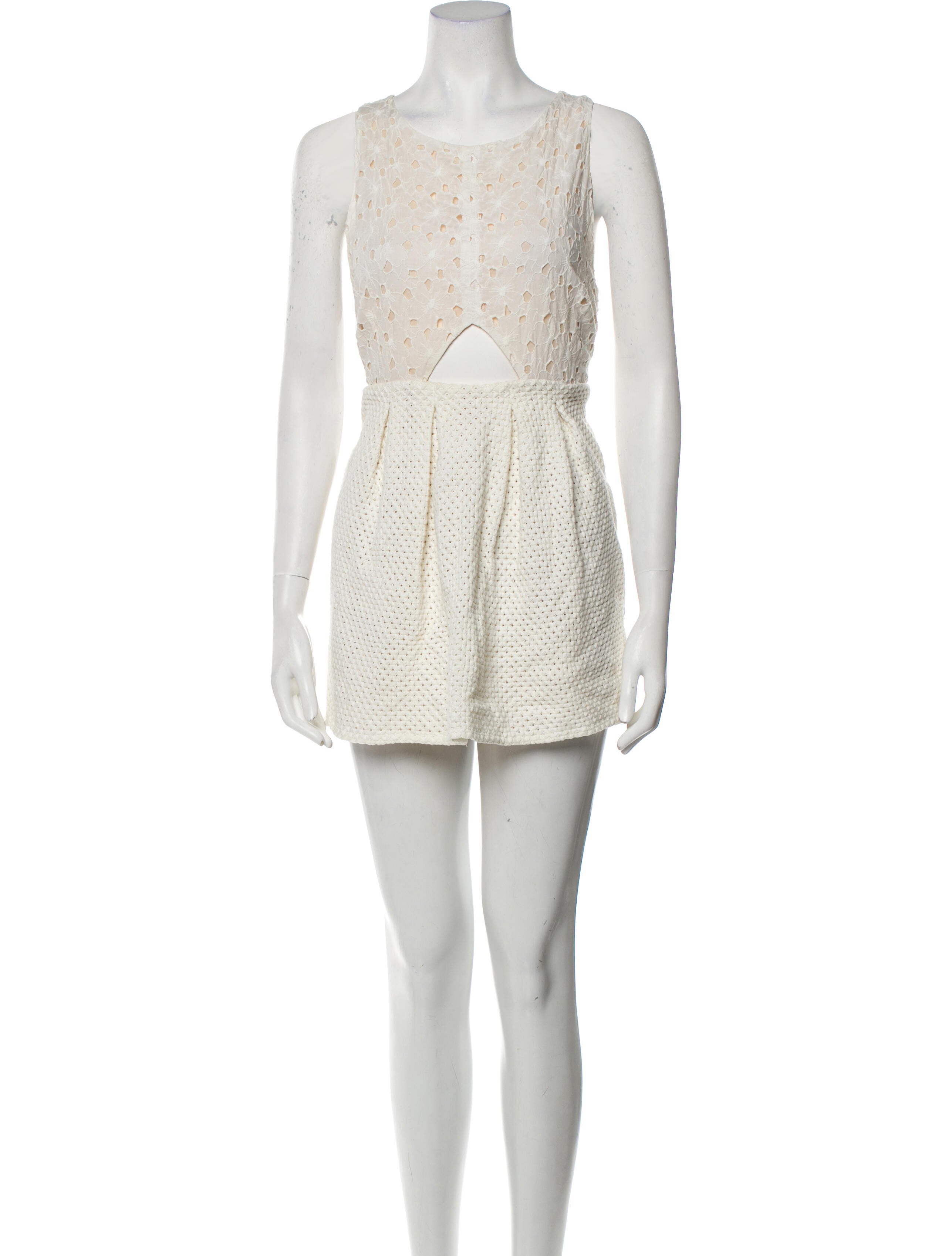 Alice McCall Scoop Neck Mini Dress