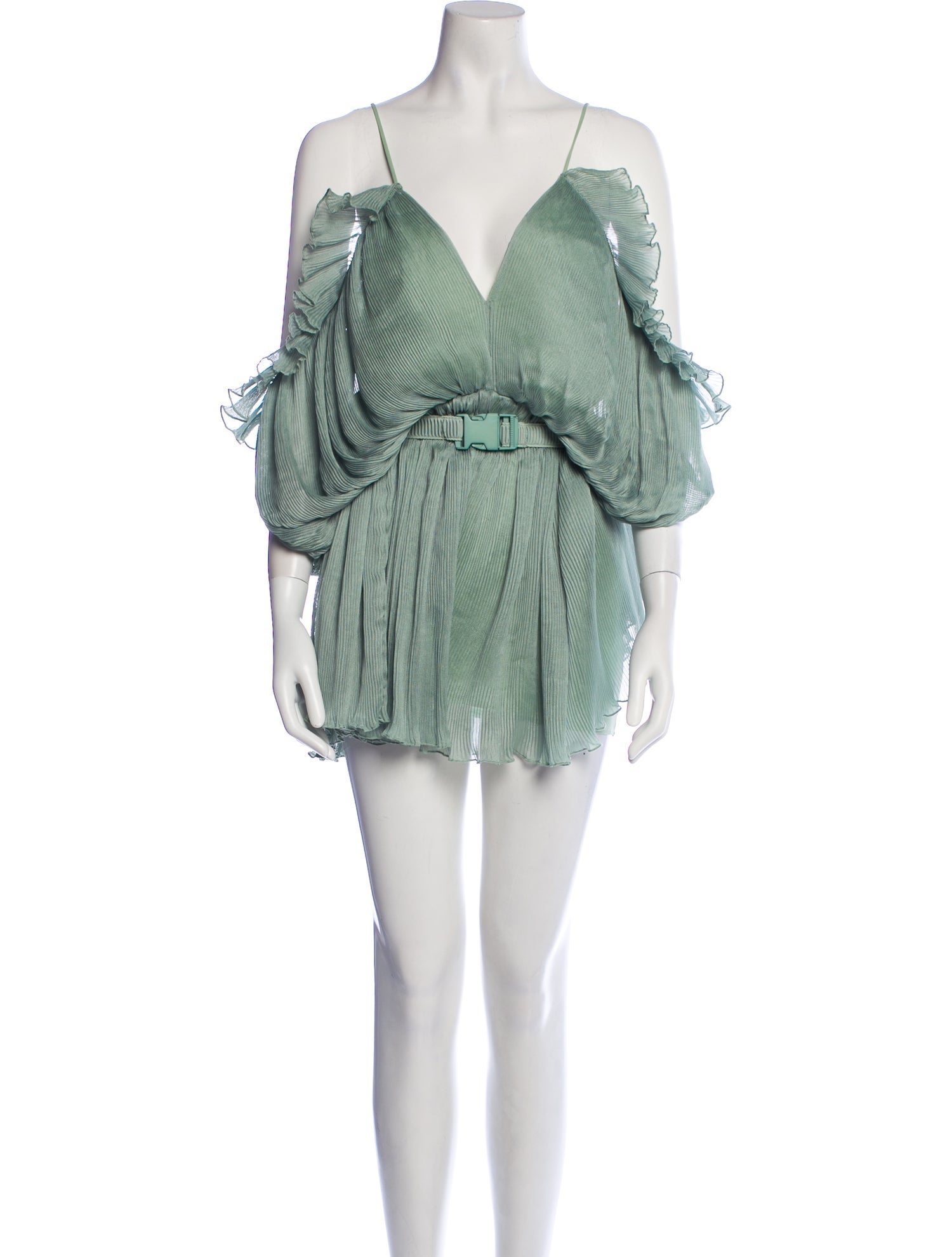 Alice McCall Striped Mini Dress - Green Dresses, Clothing - WMCCL27149 |  The RealReal