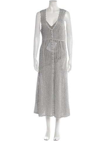 Alice McCall Dresses Crochet Long Dress Us8, Uk12 | M