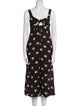 Alice McCall Floral Print Square Neckline Jumpsuit
