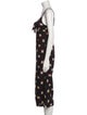 Alice McCall Floral Print Square Neckline Jumpsuit