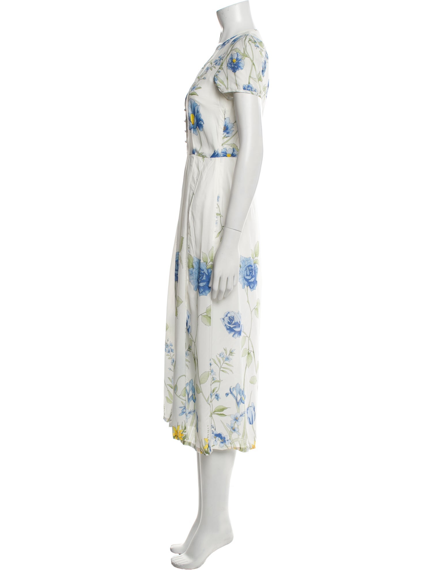 Alice McCall Floral Print Midi Length Dress