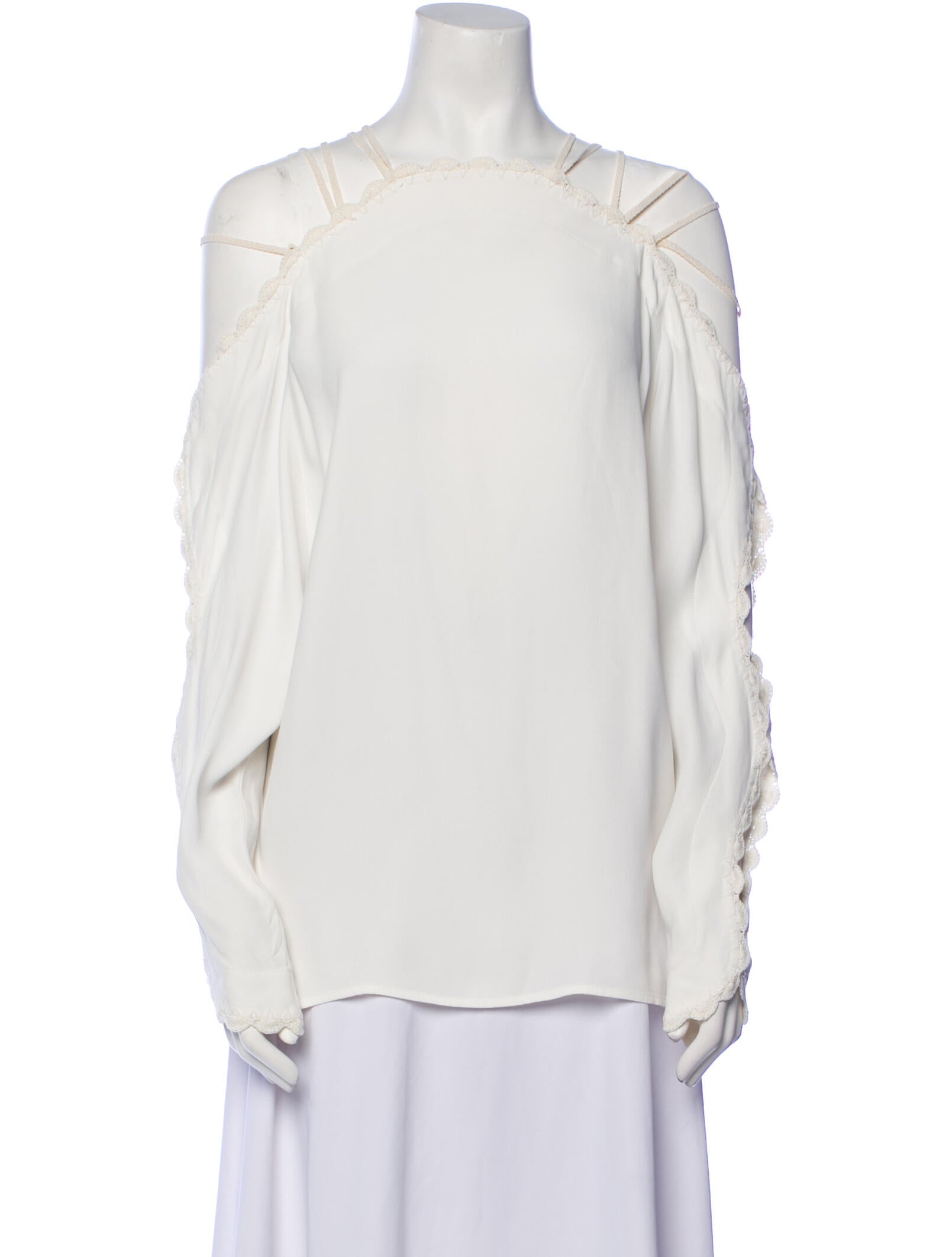 Alice McCall Bateau Neckline Long Sleeve Blouse