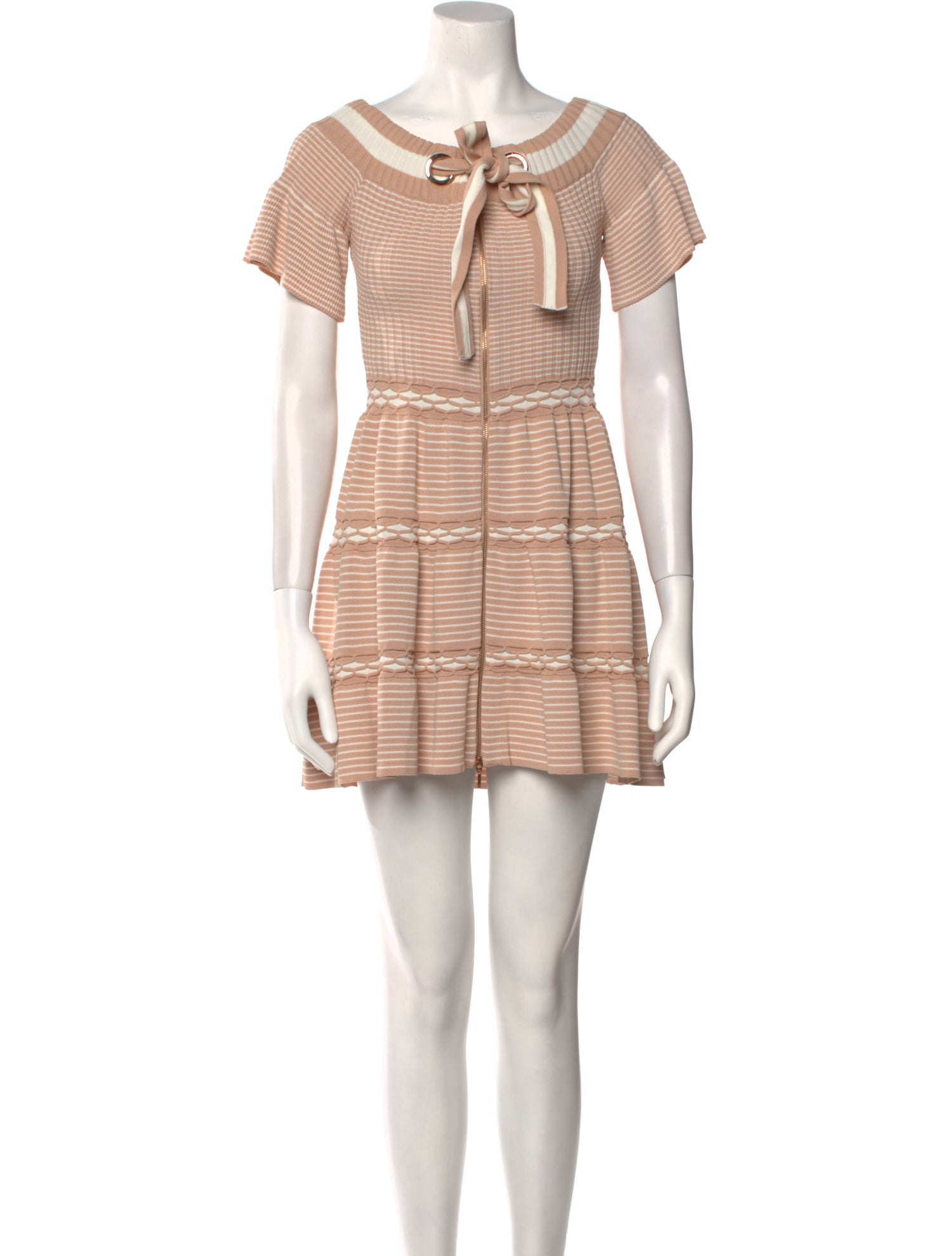 Alice McCall Striped Mini Dress