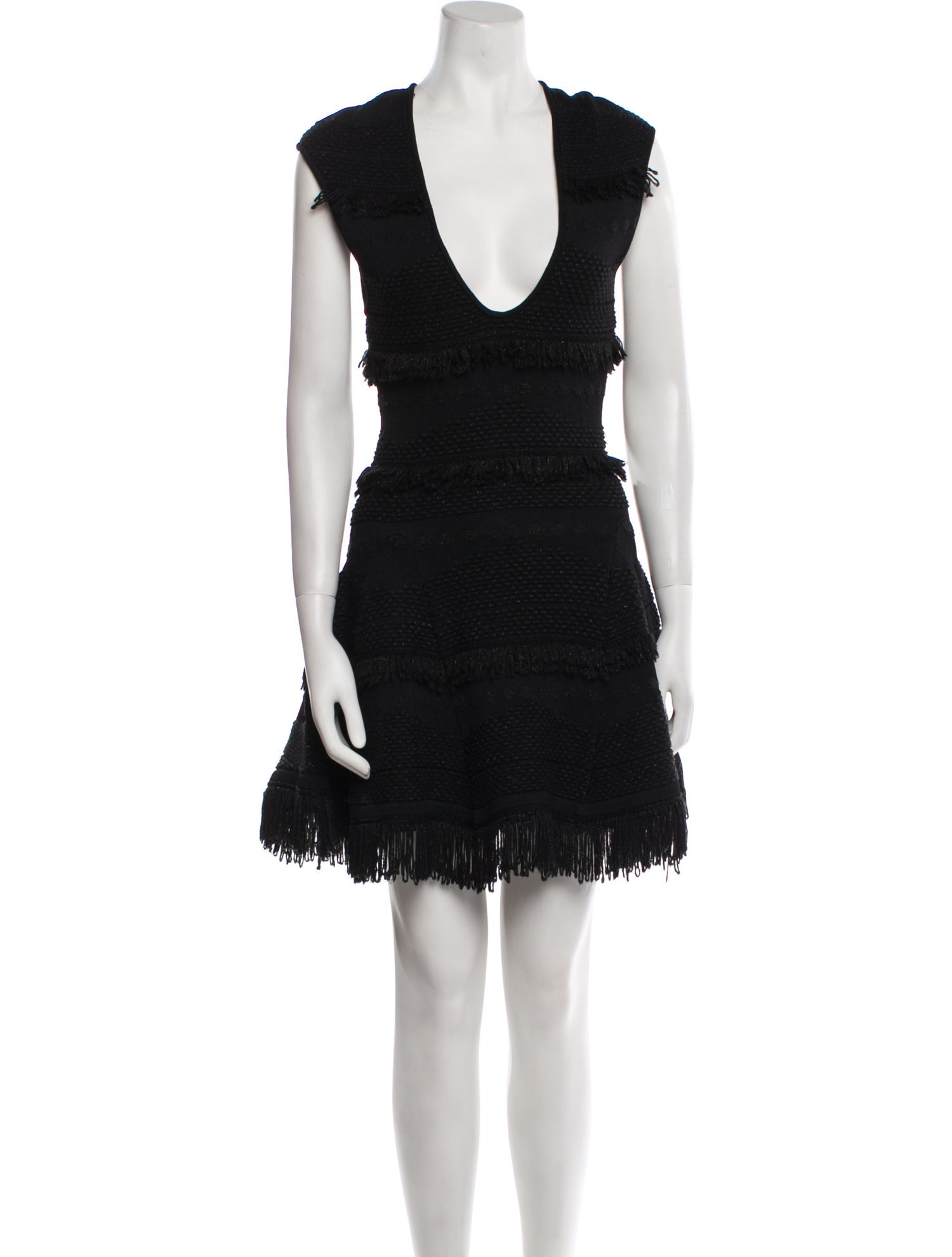 Alice McCall Plunge Neckline Mini Dress