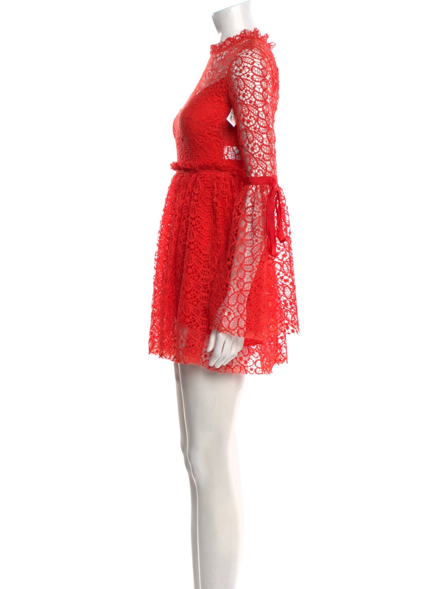 Alice McCall Lace Pattern Mini Dress