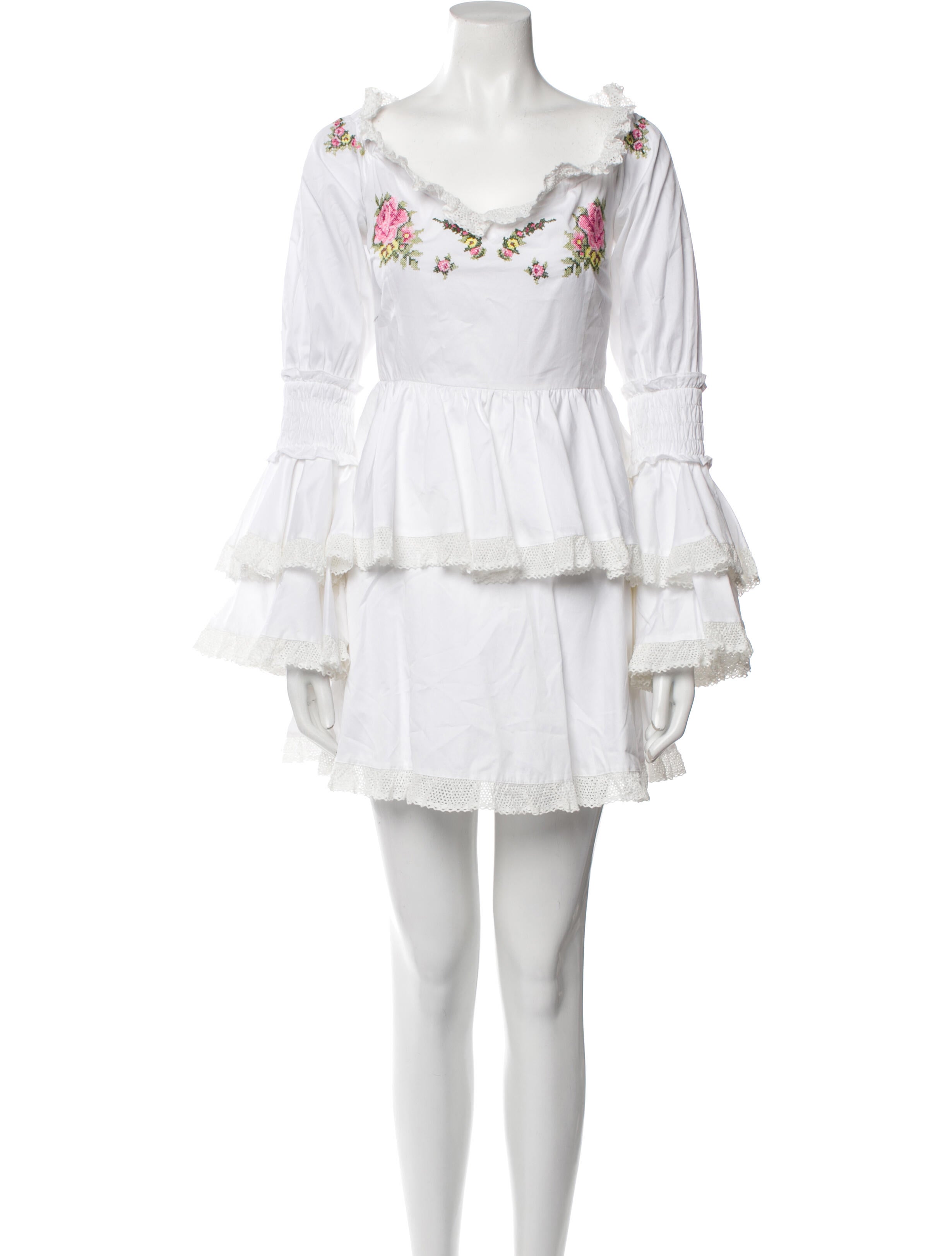 Alice McCall Scoop Neck Mini Dress