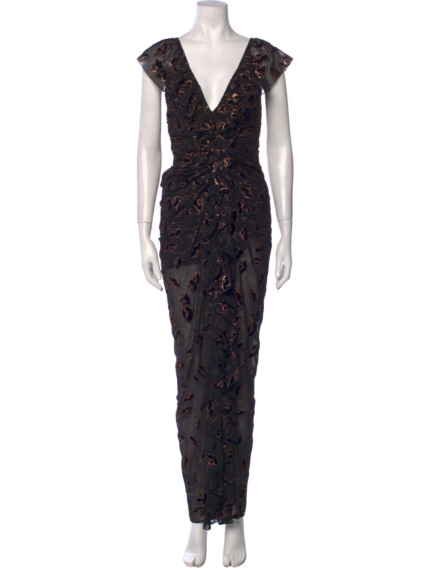 Alice McCall Lace Pattern Long Dress