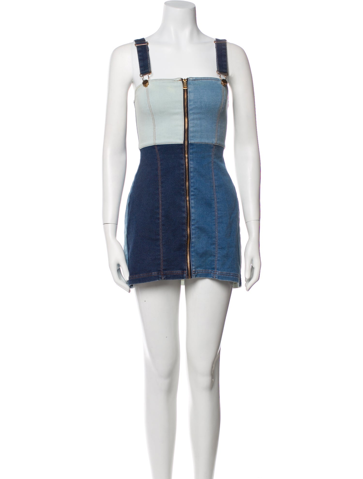 Alice McCall Colorblock Pattern Mini Dress