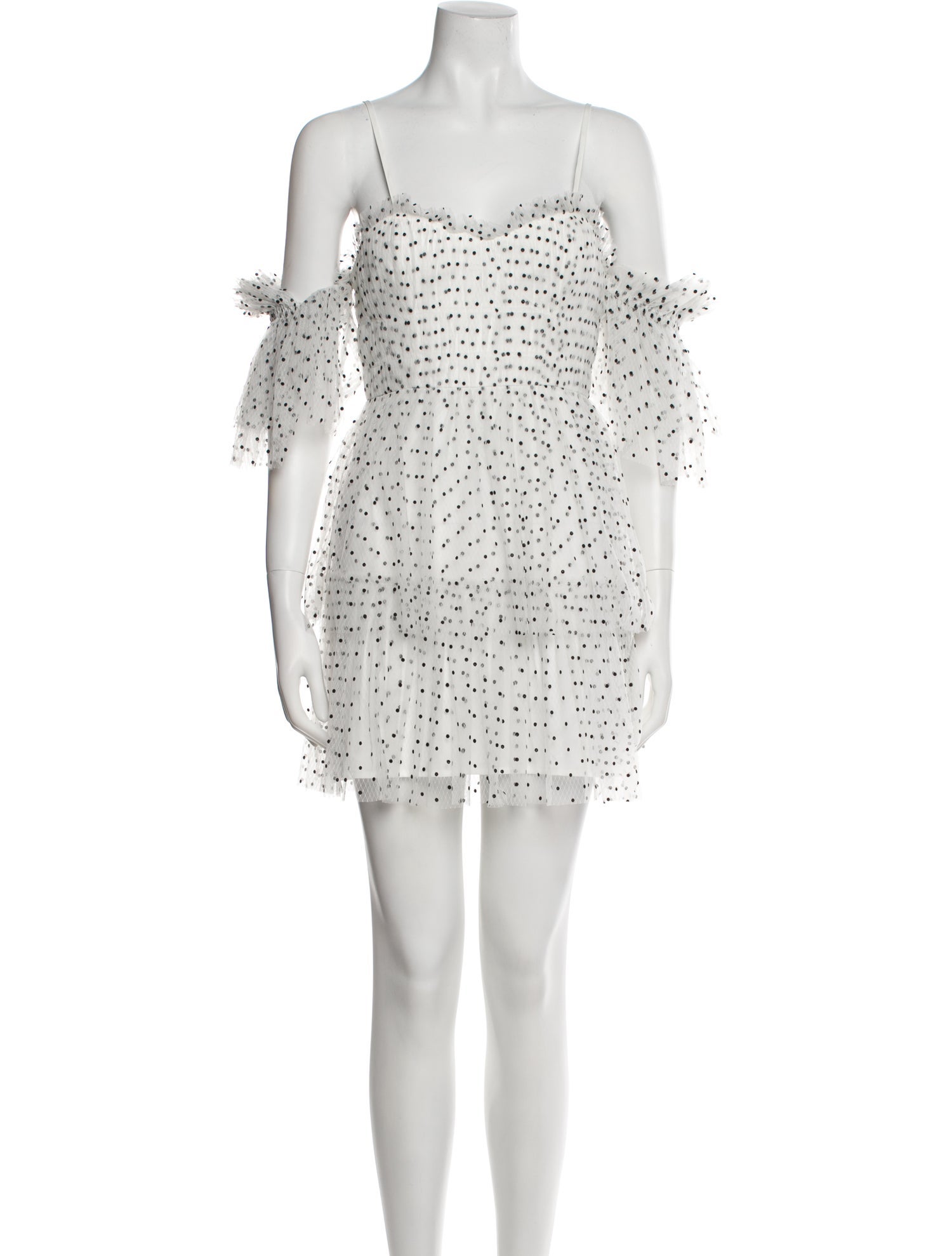 Alice McCall Polka Dot Print Mini Dress