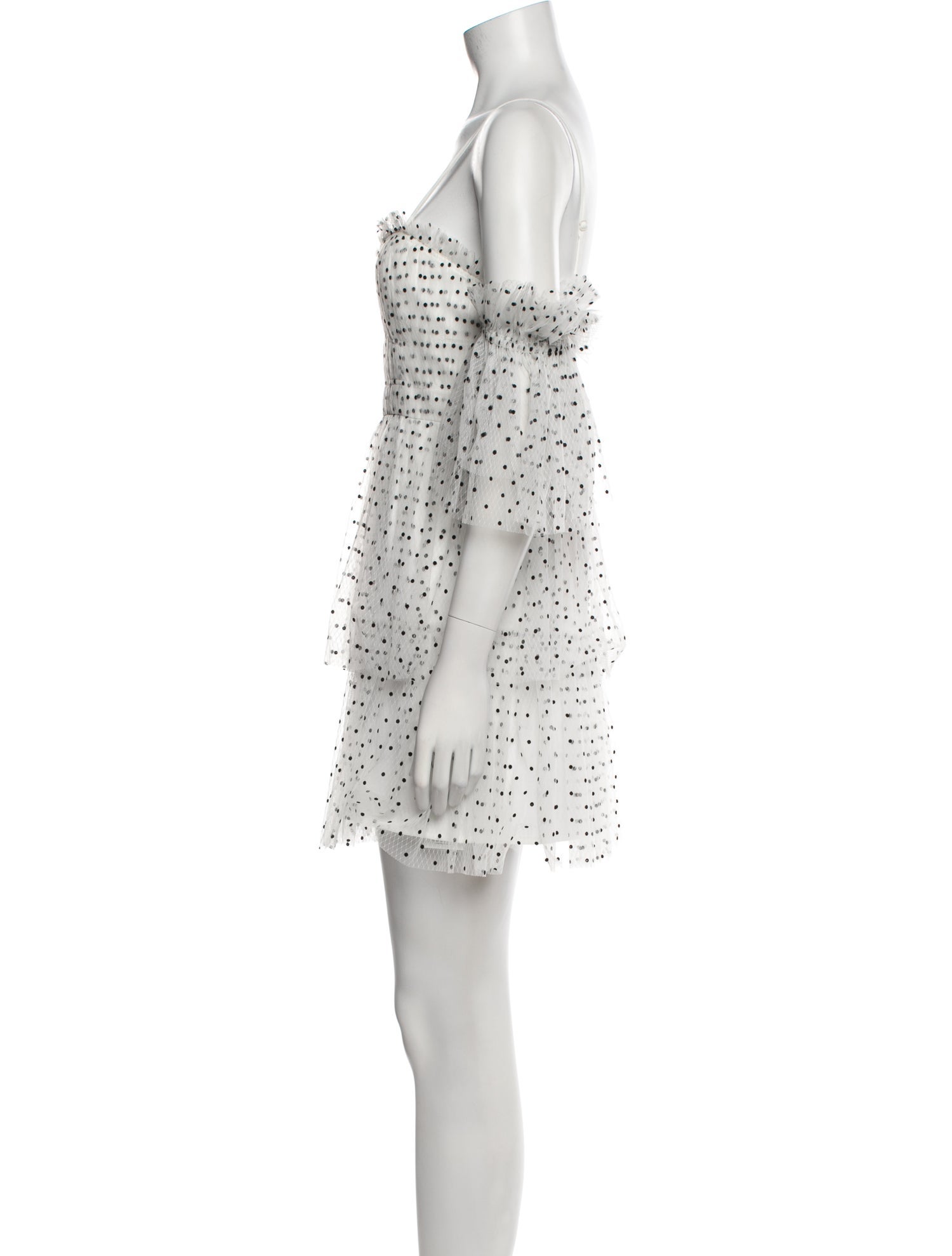 Alice McCall Polka Dot Print Mini Dress