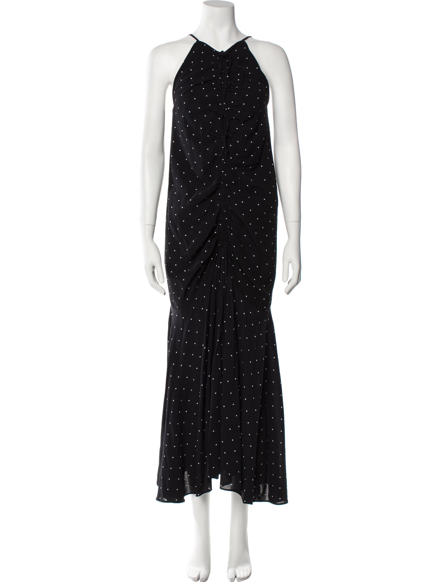 Alice McCall Polka Dot Print Long Dress