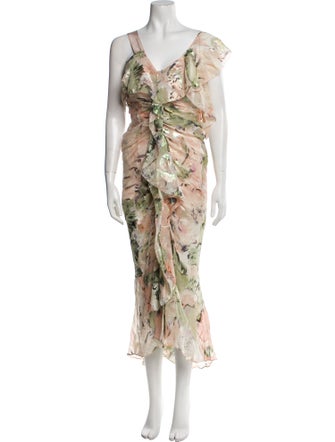 Alice McCall Silk Long Dress