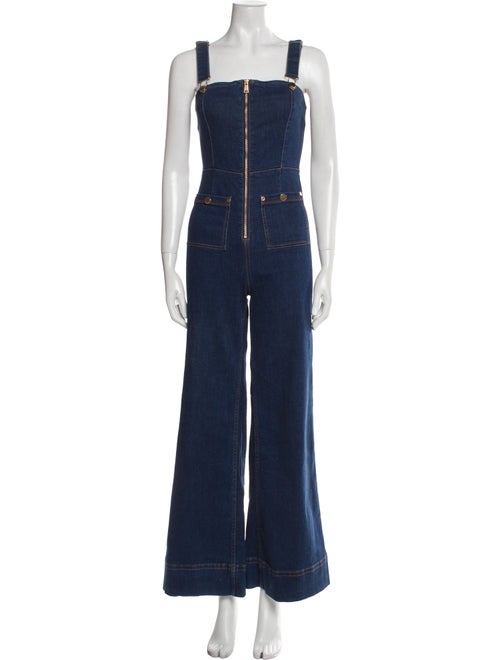 Alice McCall Square Neckline Jumpsuit