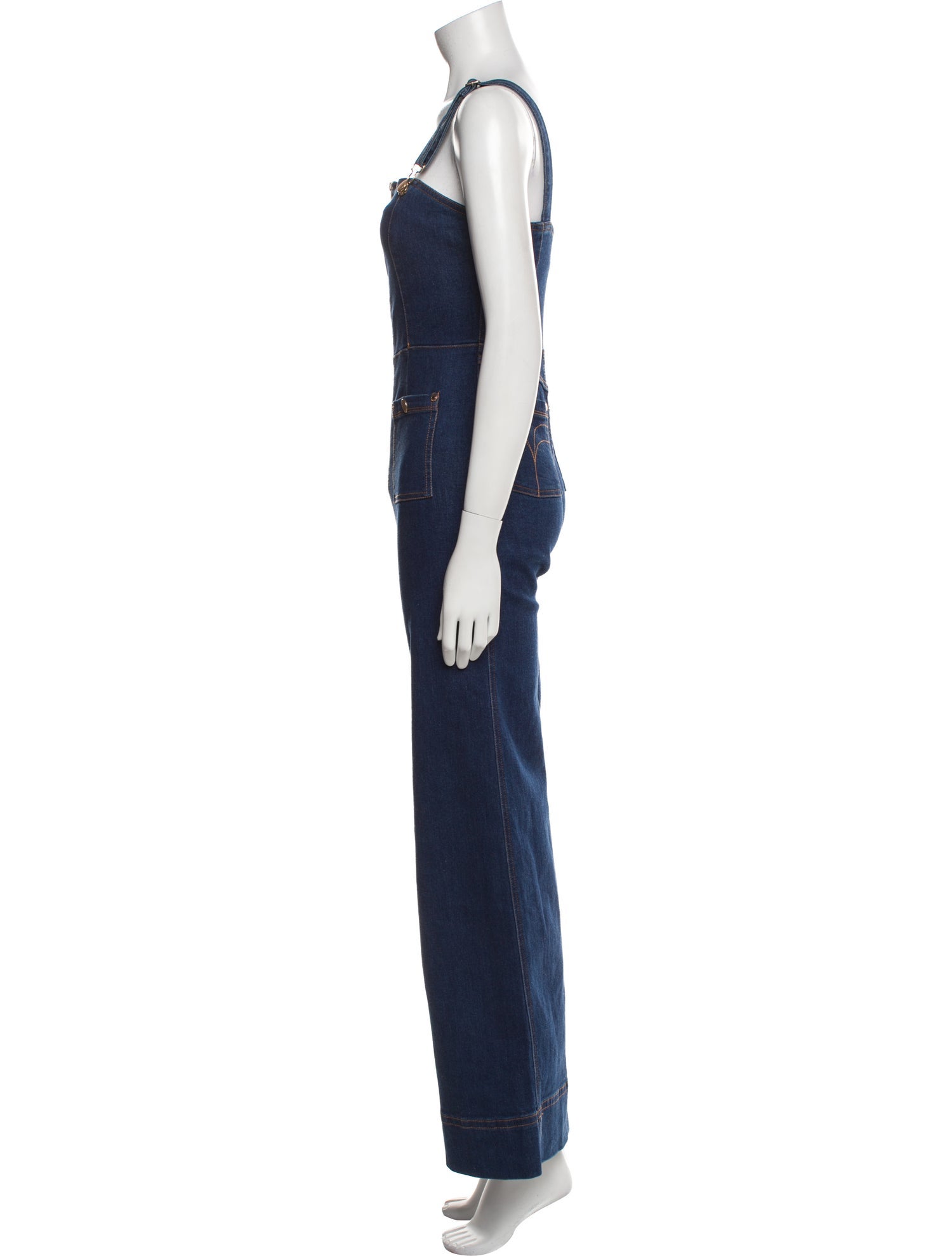 Alice McCall Square Neckline Jumpsuit