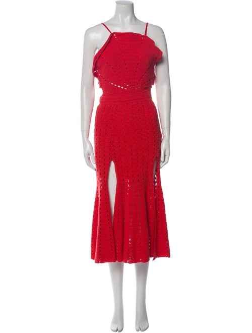 Alice McCall Square Neckline Midi Length Dress