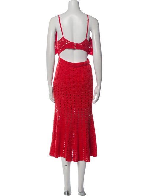 Alice McCall Square Neckline Midi Length Dress