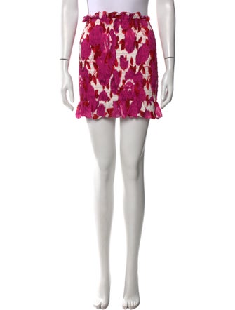Alice McCall Floral Print Mini Skirt