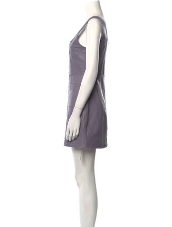 Alice McCall Leather Mini Dress