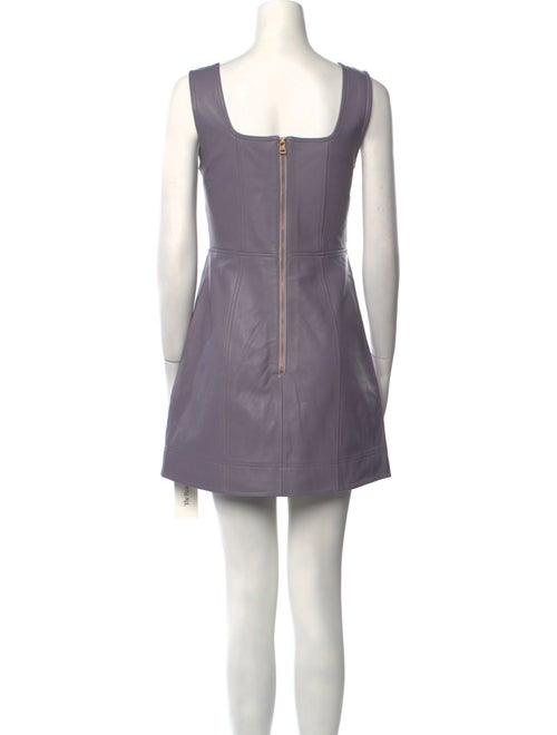 Alice McCall Leather Mini Dress